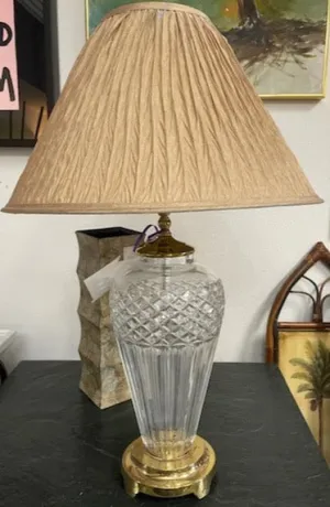 29" Crystal Table Lamps