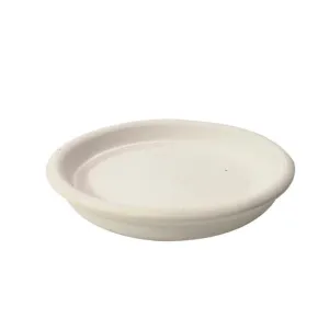 3'' White Clay Saucer