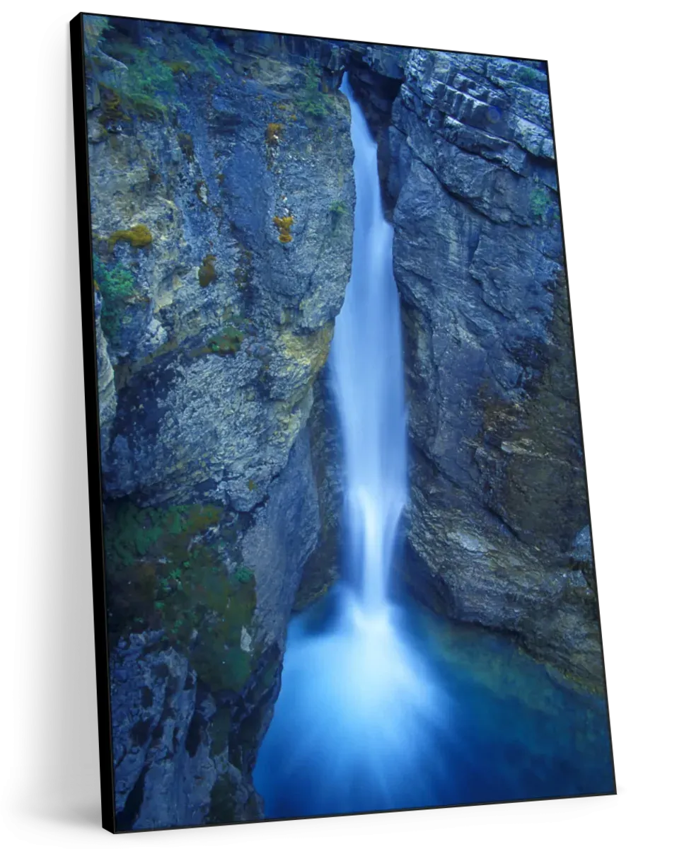 A Beautiful Waterfall Alberta Canada Wall Art