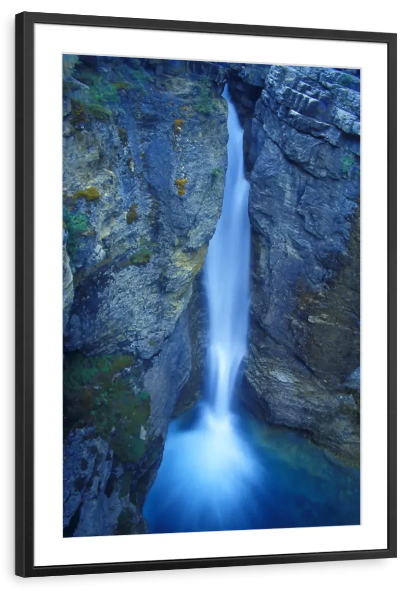 A Beautiful Waterfall Alberta Canada Wall Art