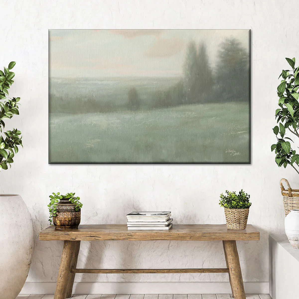 A December Landscape I Wall Art