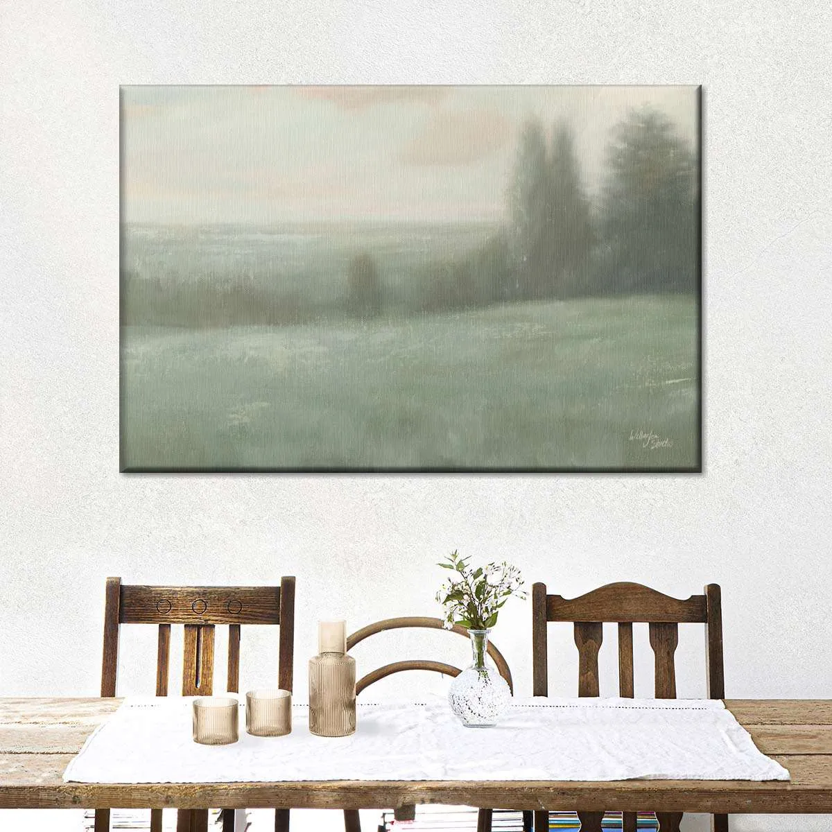 A December Landscape I Wall Art