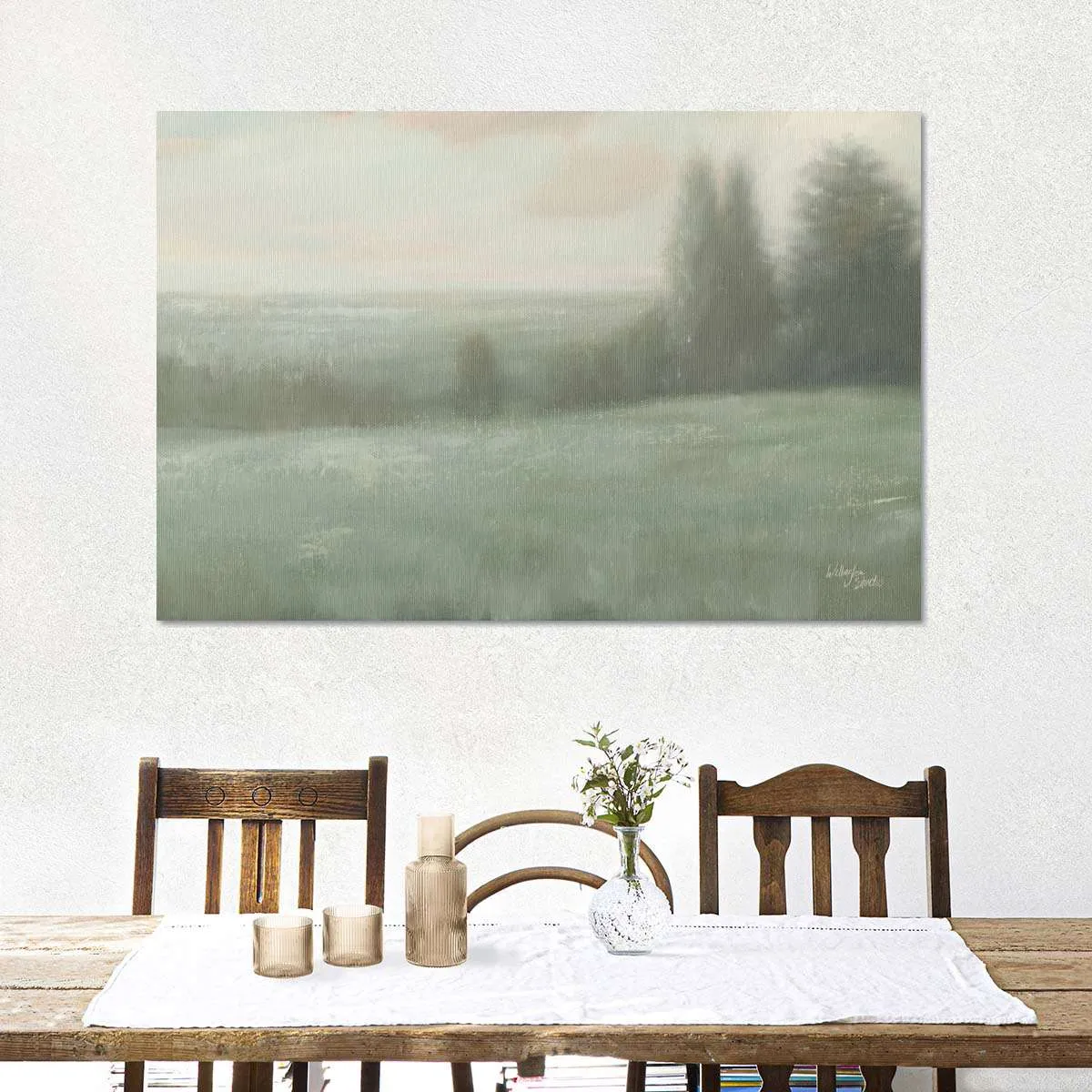 A December Landscape I Wall Art