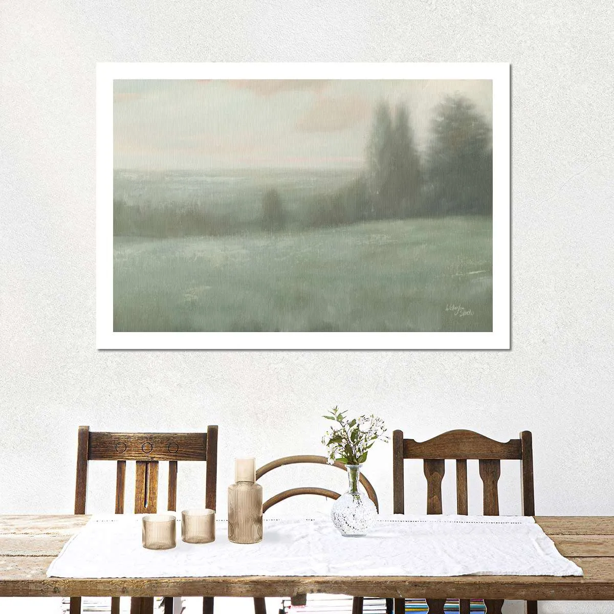 A December Landscape I Wall Art