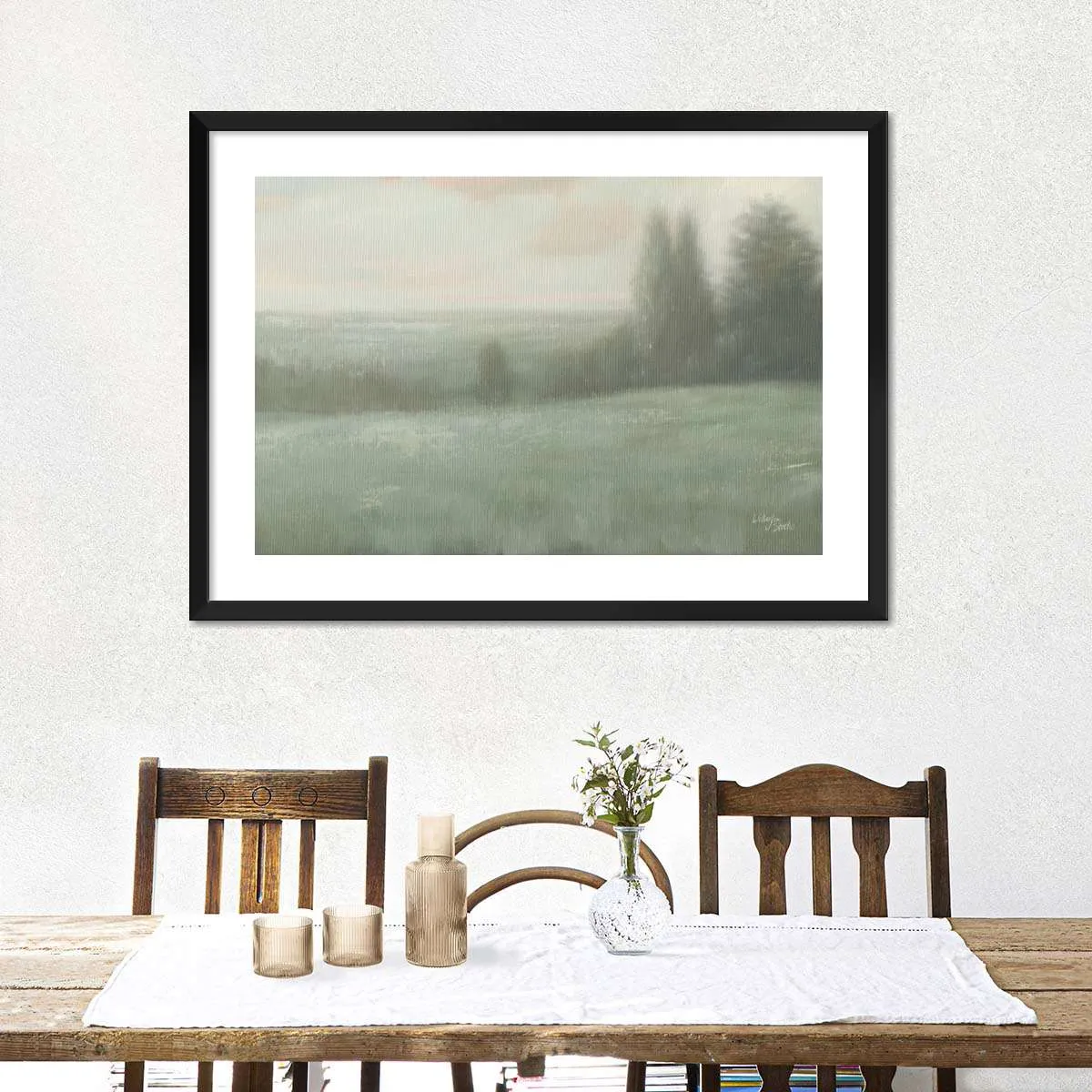 A December Landscape I Wall Art