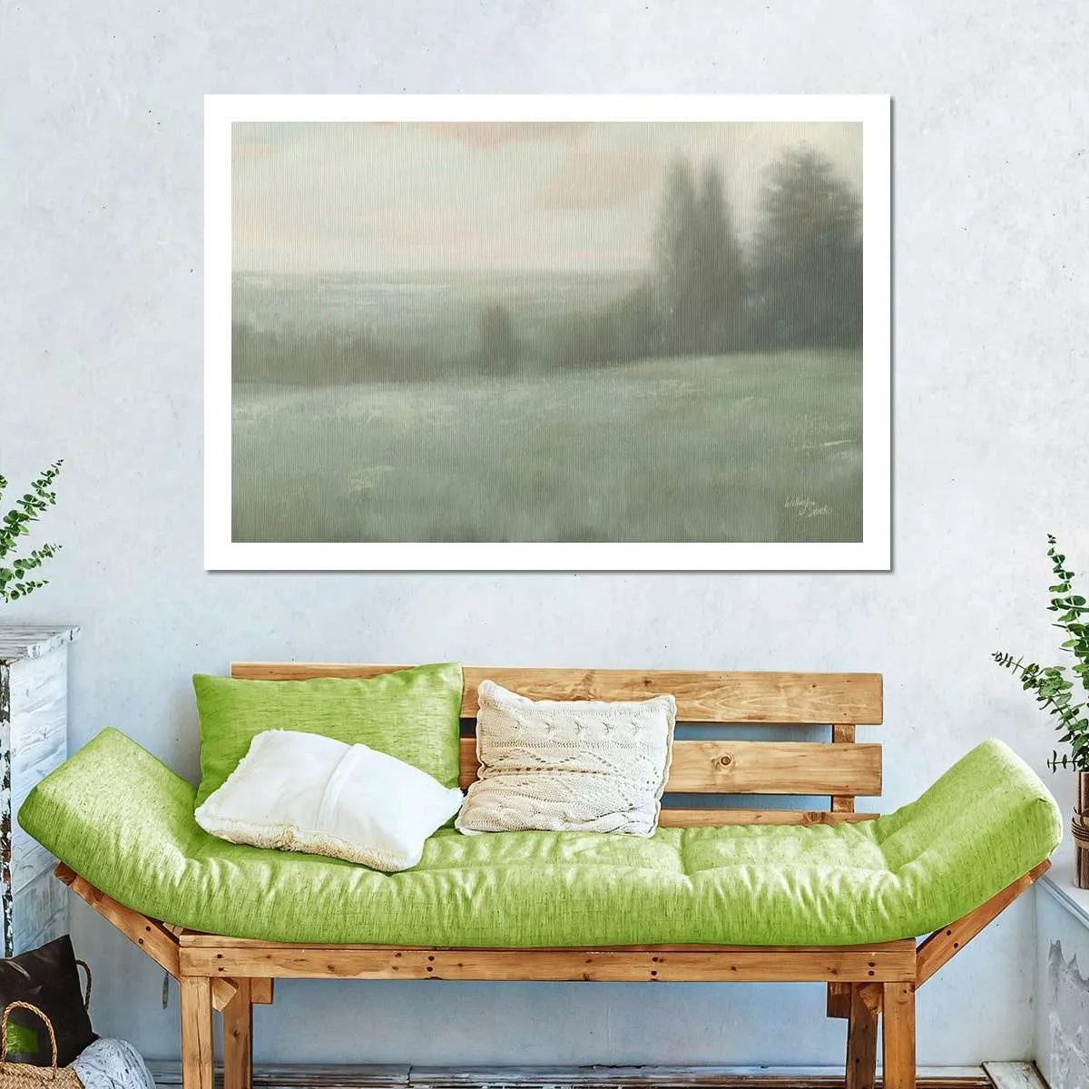 A December Landscape I Wall Art