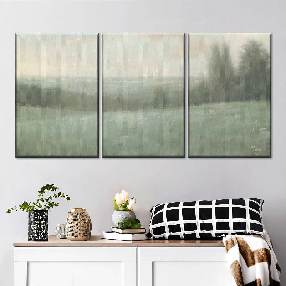 A December Landscape I Wall Art