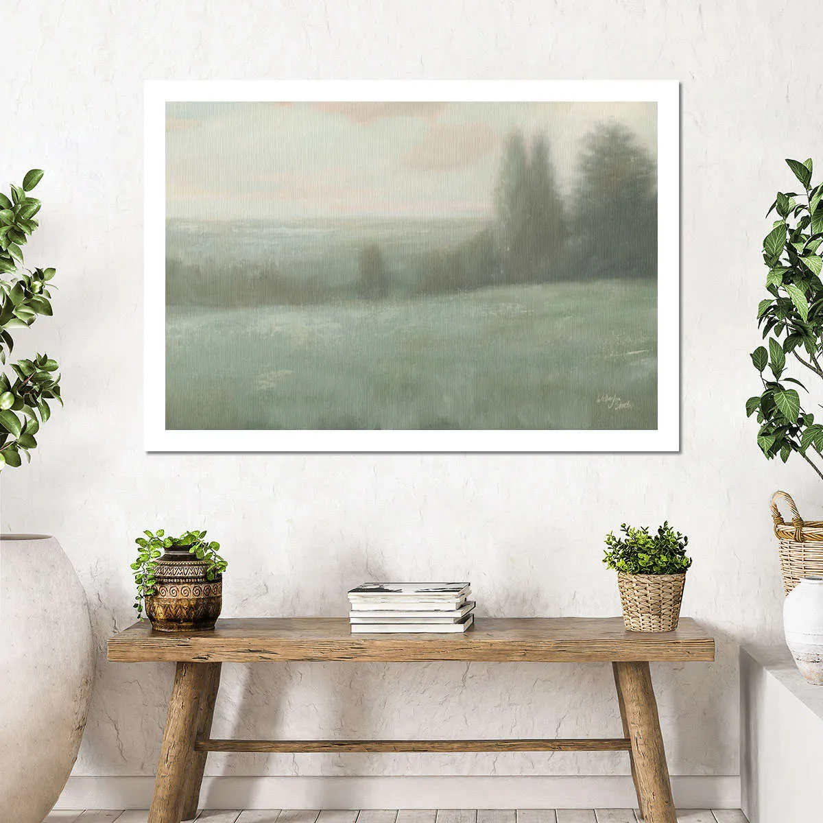 A December Landscape I Wall Art