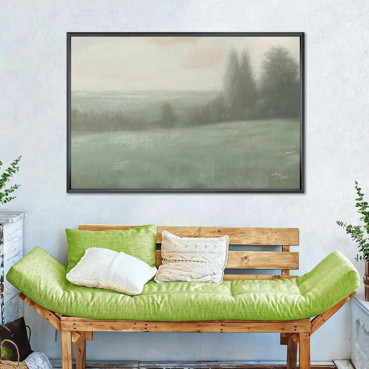 A December Landscape I Wall Art