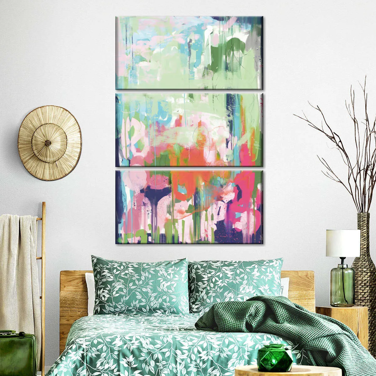 A Floral Abstract Wall Art