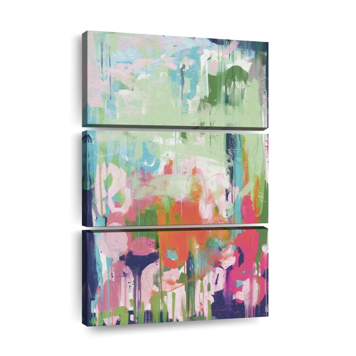 A Floral Abstract Wall Art