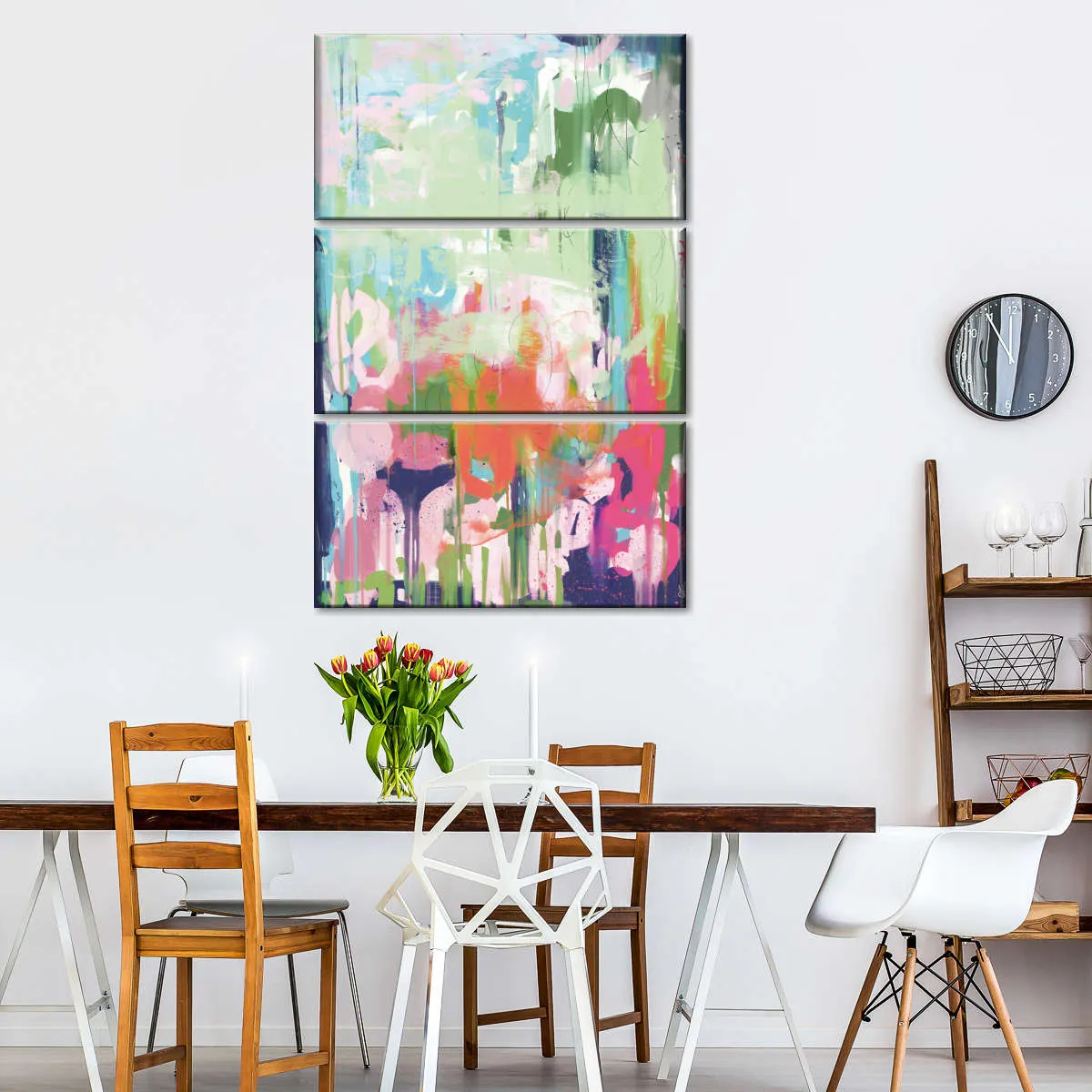 A Floral Abstract Wall Art