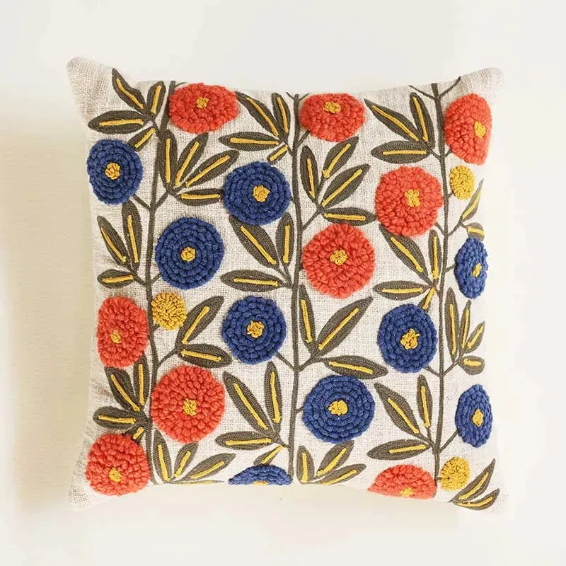 Aadhya Cotton Cushion Cover | 18 x 18 Inches