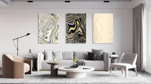 Abstract Image Set of 3 Prints Modern Wall Art Modern Artwork