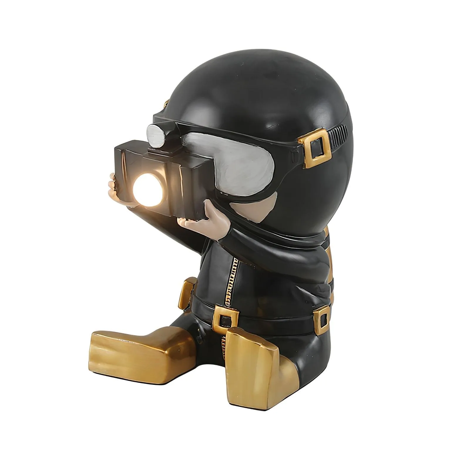 Adventurer Resin Table Lamp