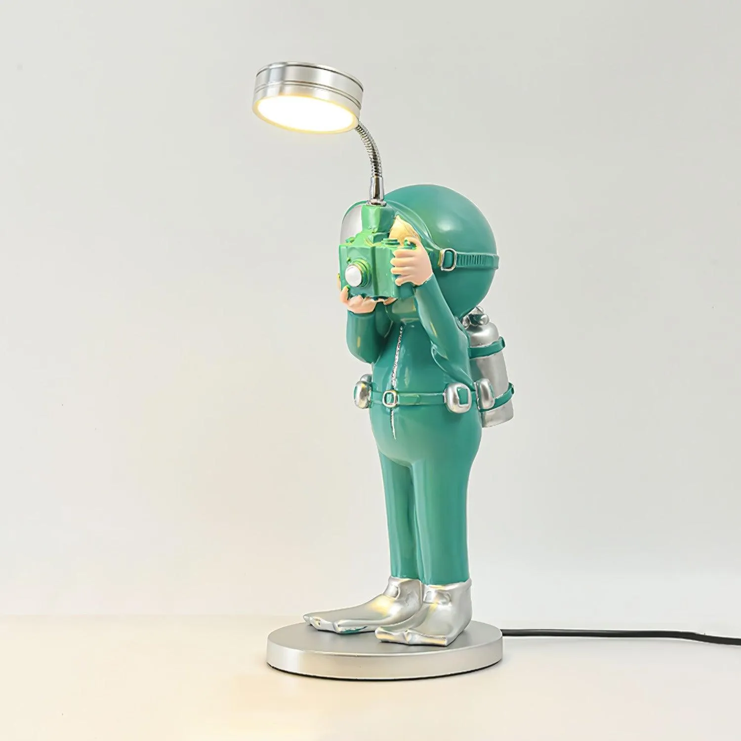 Adventurer Resin Table Lamp