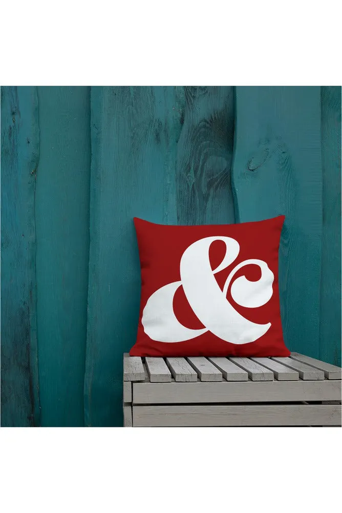 Ampersand Premium Pillow