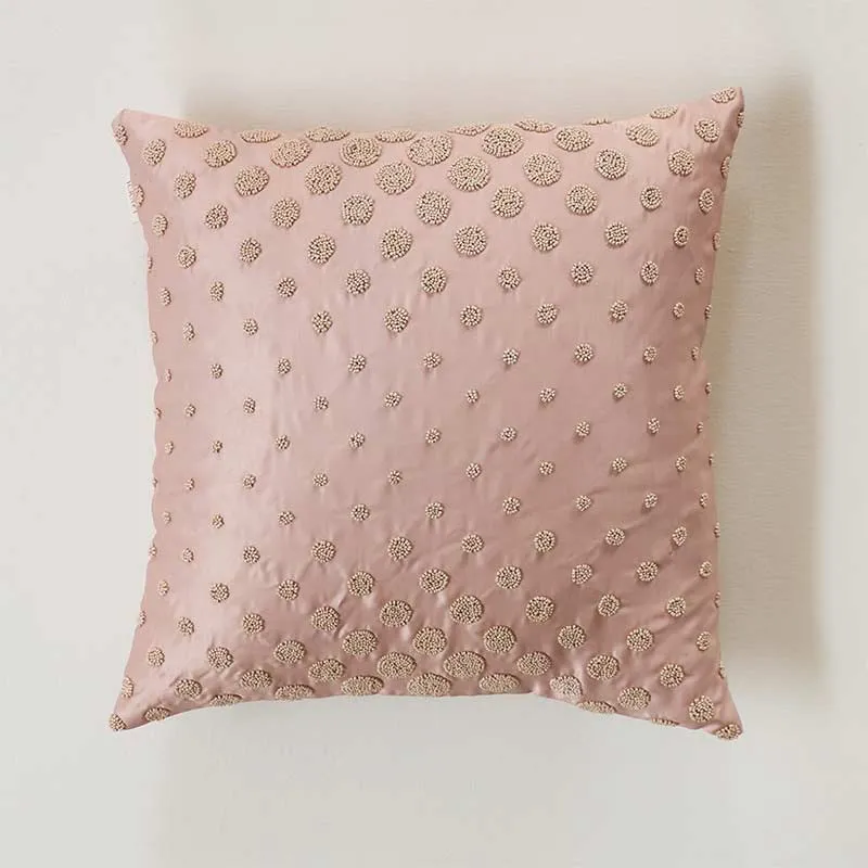 Anushka Satin Cushion Cover | 18 x 18 Inches | Multiple Colors