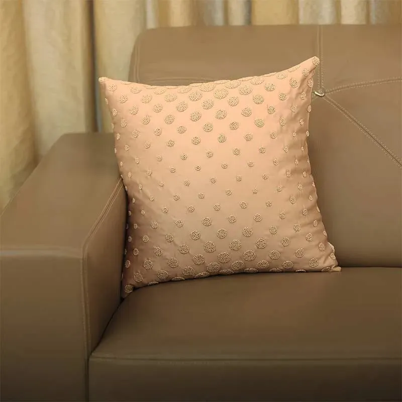 Anushka Satin Cushion Cover | 18 x 18 Inches | Multiple Colors