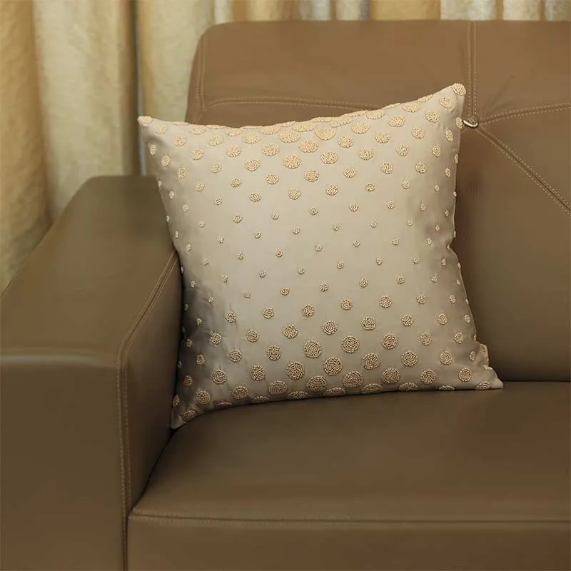 Anushka Satin Cushion Cover | 18 x 18 Inches | Multiple Colors