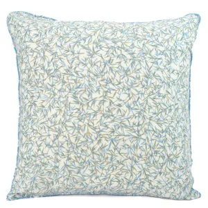 Bamboo Blue Cushion Cover, 50cm