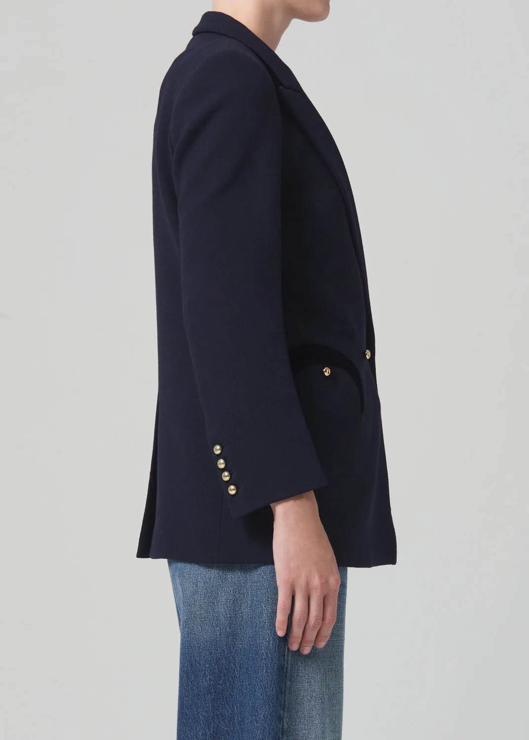 Blazé Milano Everyday Blazer in Resolute Navy