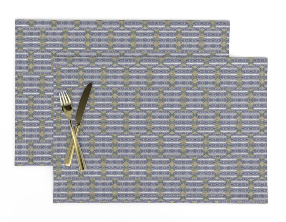 Bluebonnet No. 5 Set of 2 Placemats and 2 Dinner Napkins