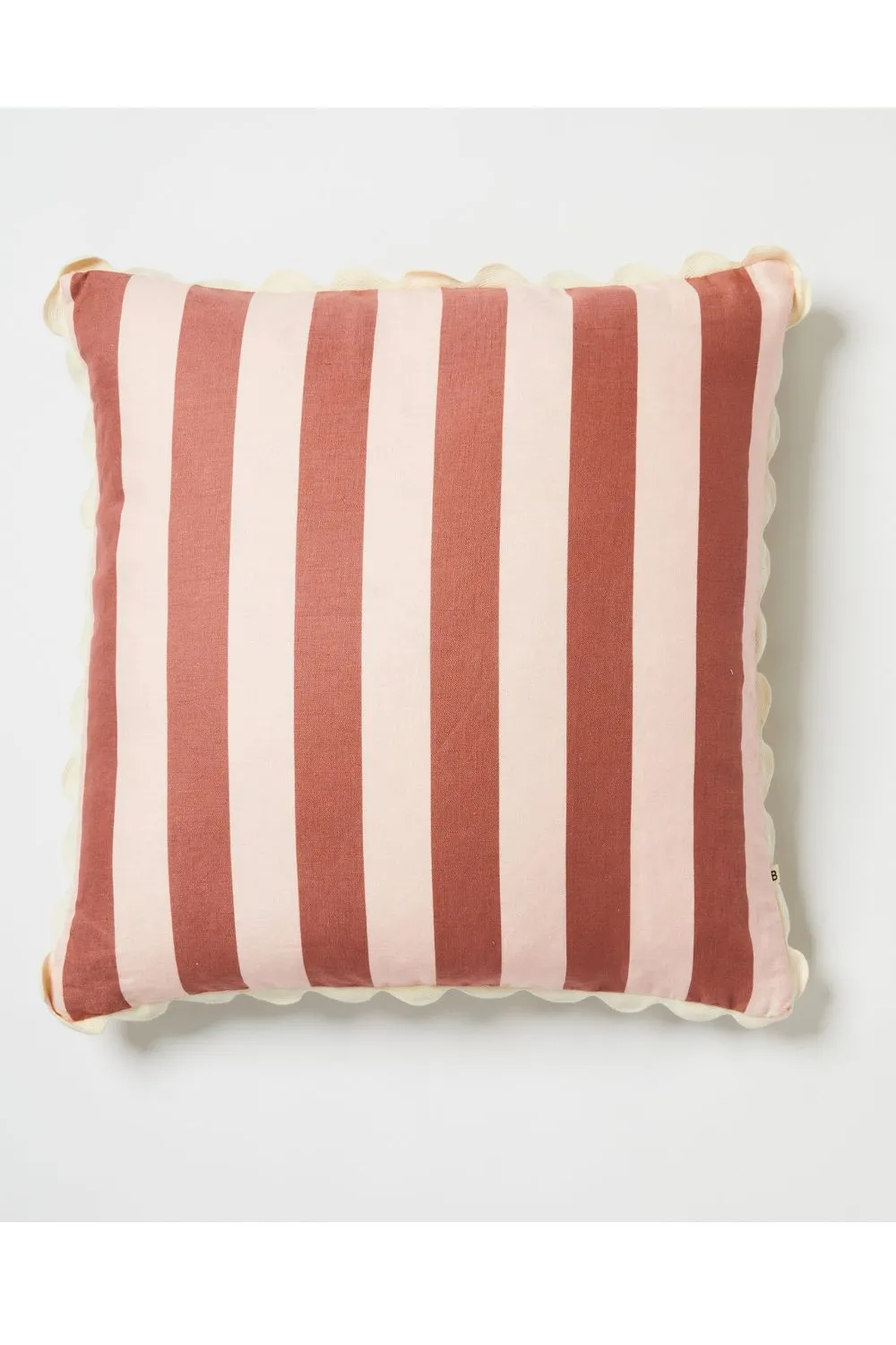 Bonnie & Neil Bold Stripe Berry Pink 60cm Cushion