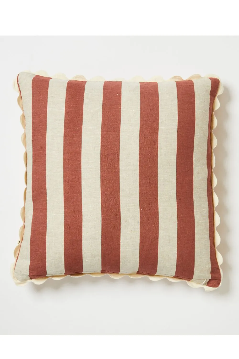 Bonnie & Neil Bold Stripe Berry Pink 60cm Cushion