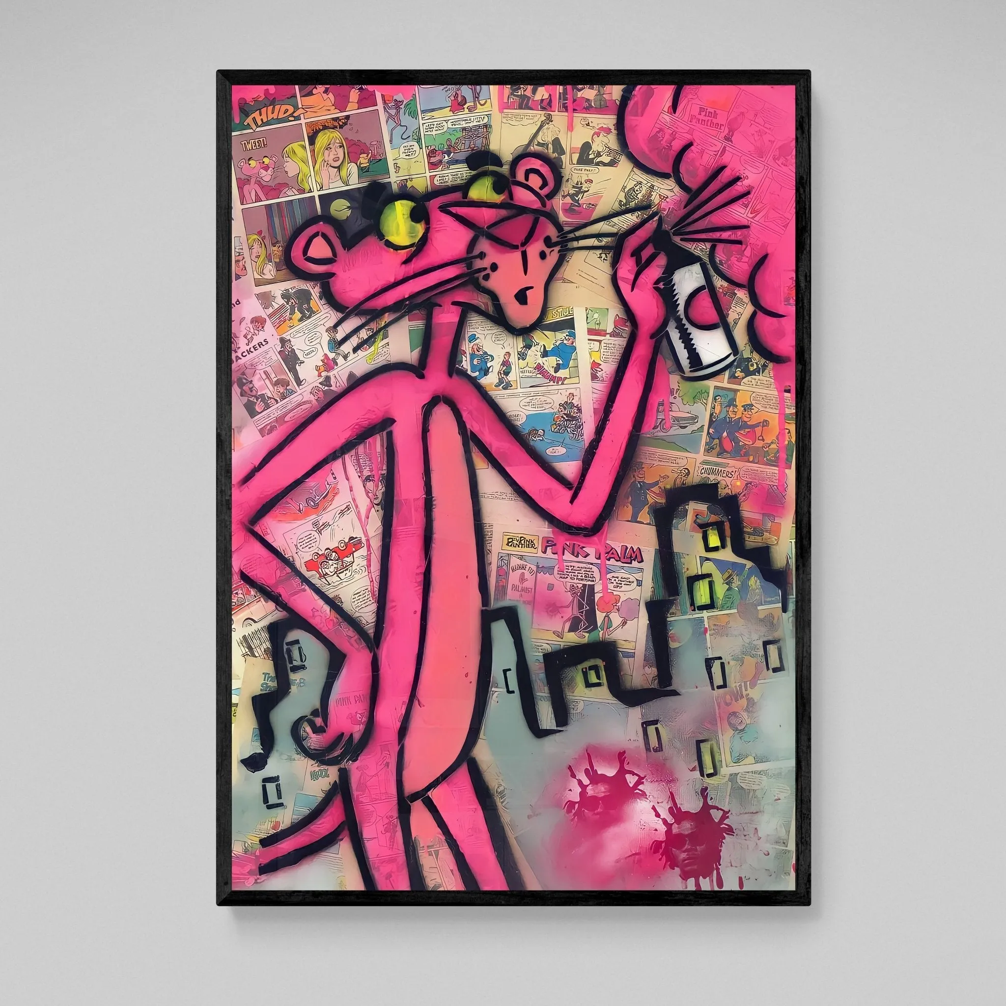 Cartoon Canvas Art