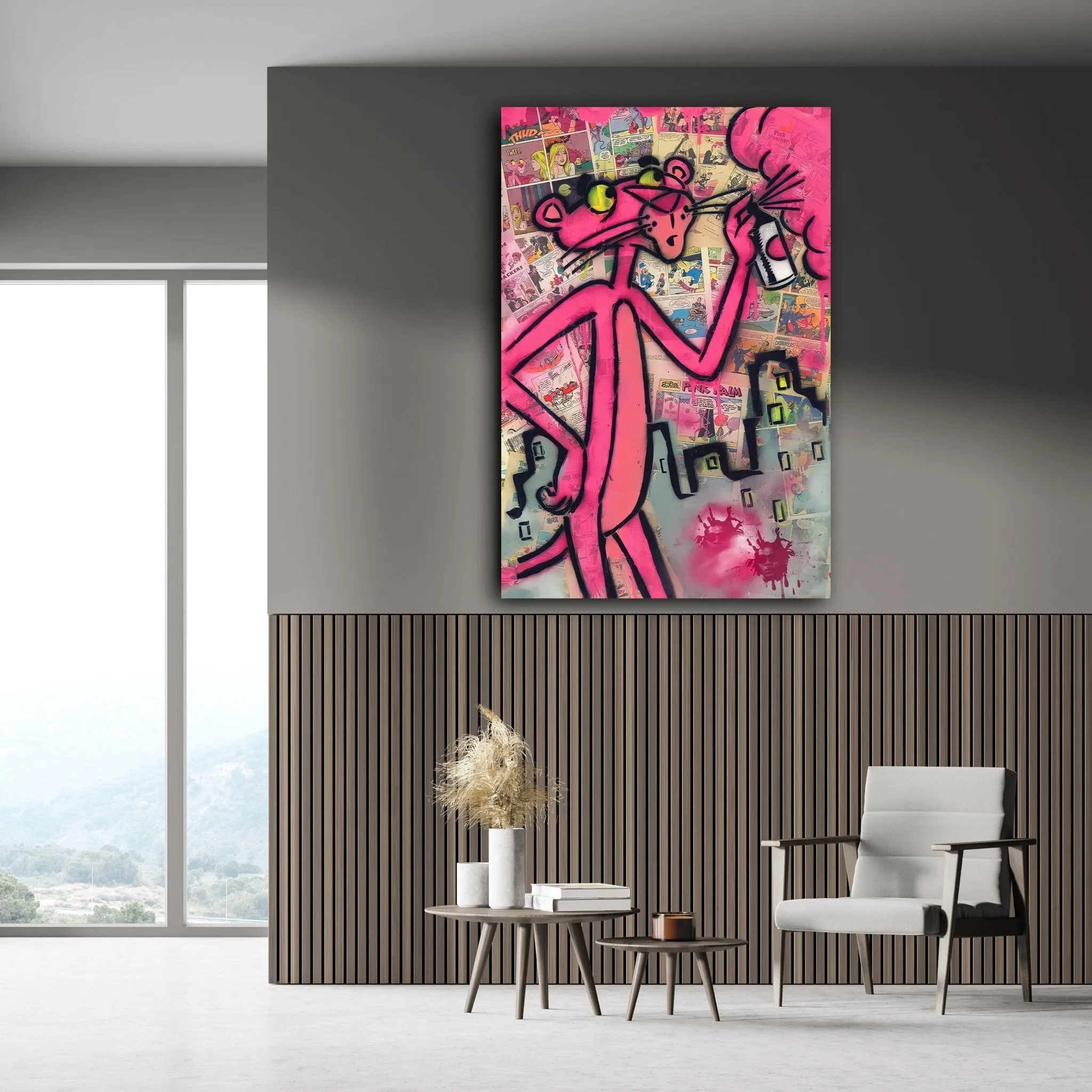 Cartoon Canvas Art