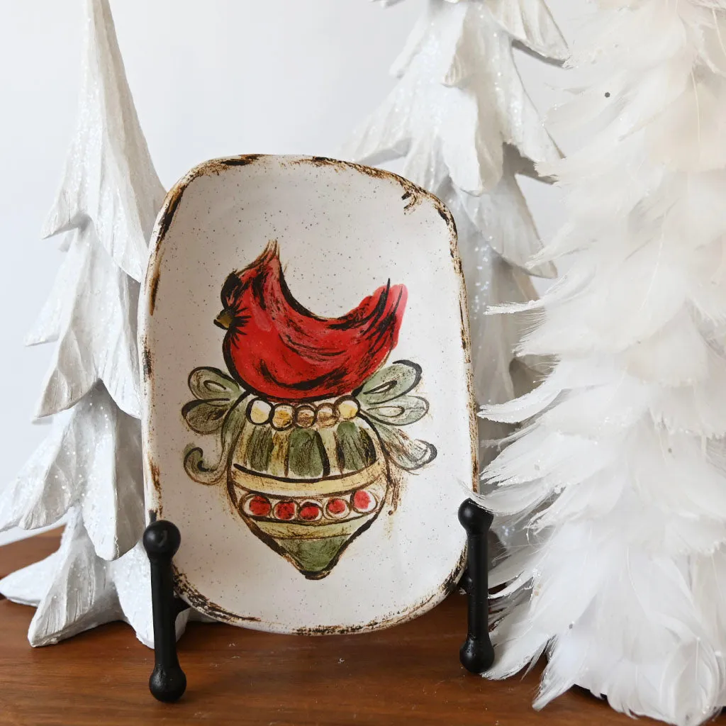 Christmas Cardinal Dish