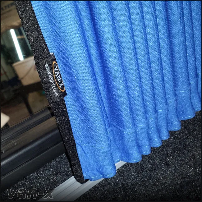 Citroen Relay camper van blind 1 x Side Window Curtain with rails Van-X