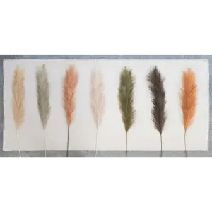 Faux Pampas Grass Plume, Wheat Color