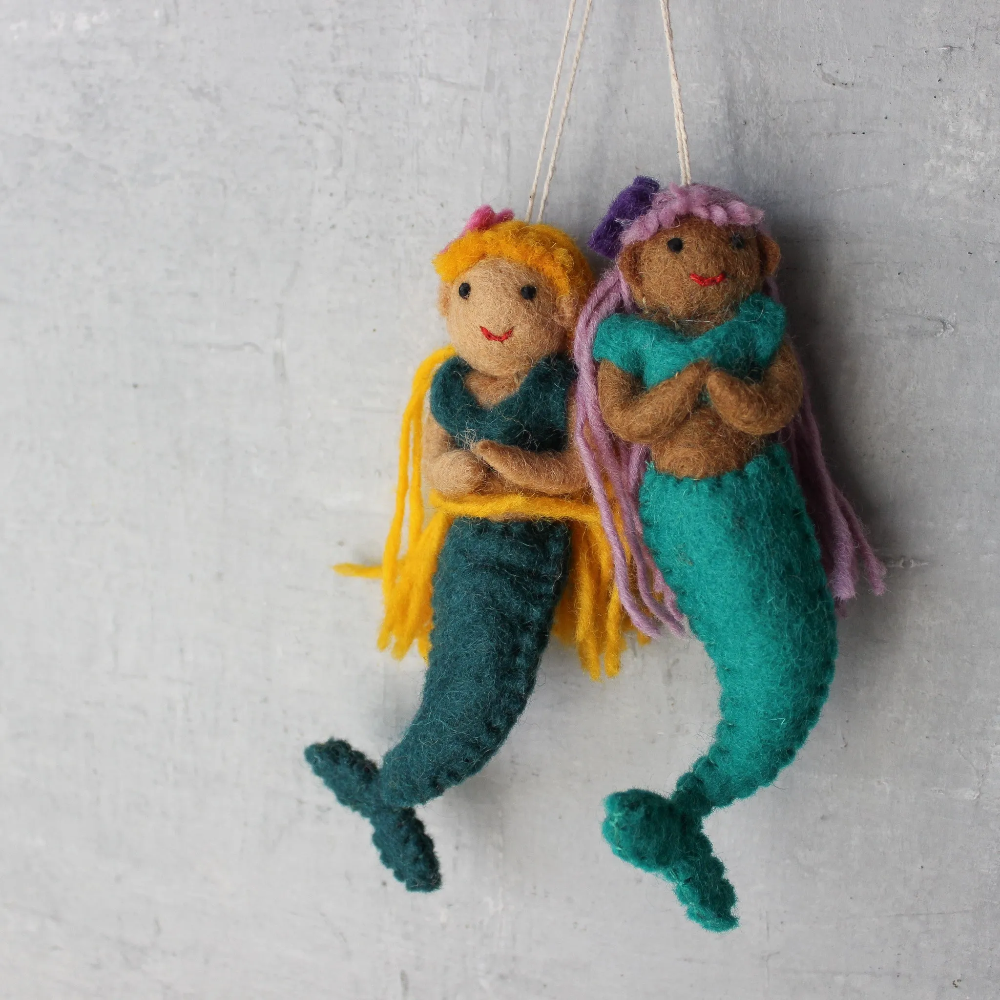 Felt Coral Mermaids