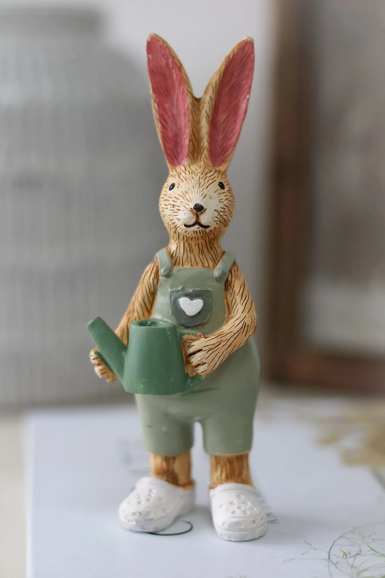 Gardening Rabbit Ornament