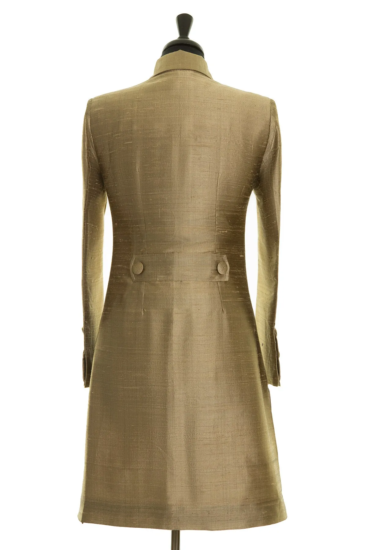 Grace Coat in Oyster Gold