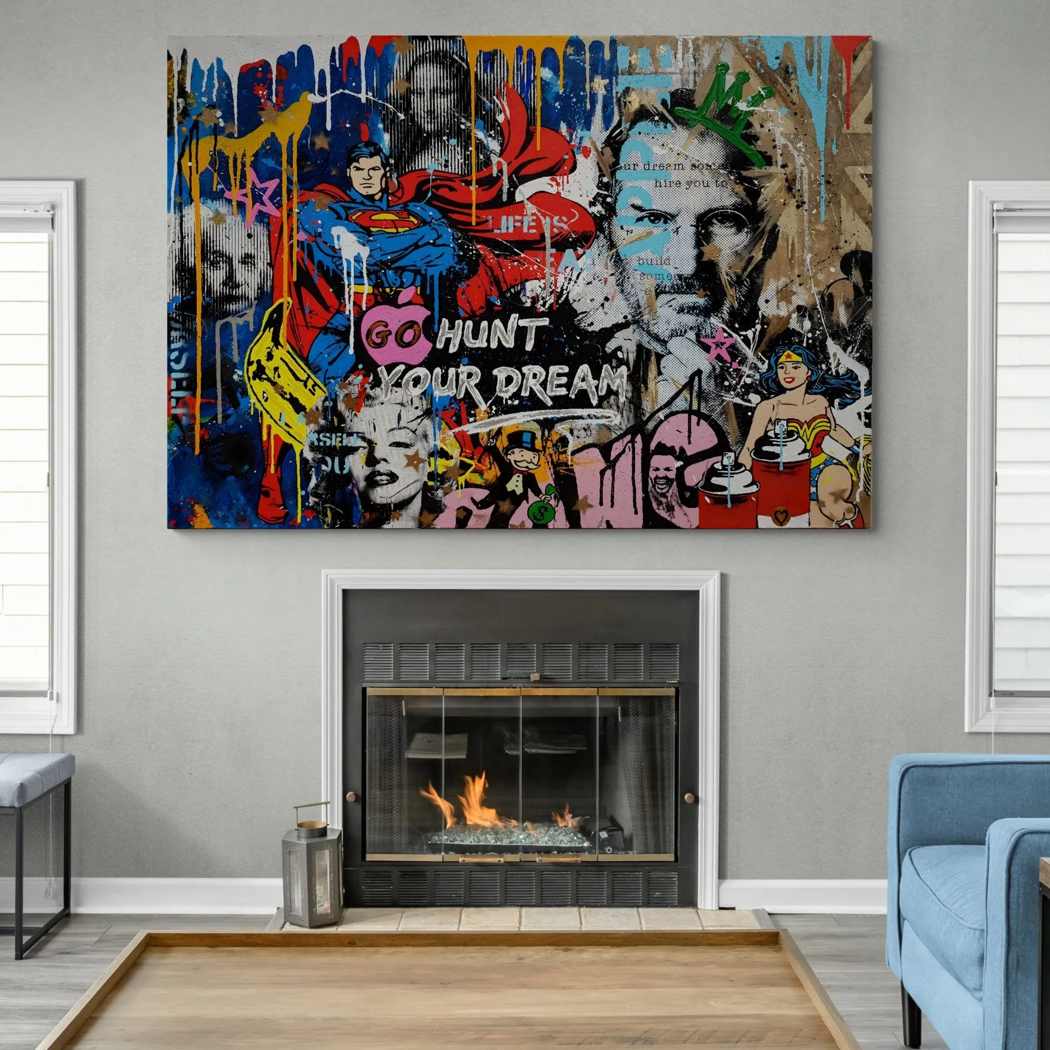 Graffiti Art Wall Decor