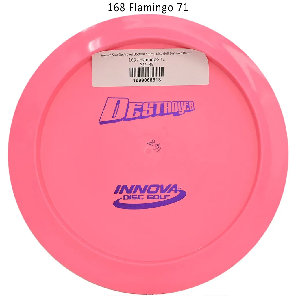 Innova Star Destroyer Bottom Stamp Disc Golf Distance Driver