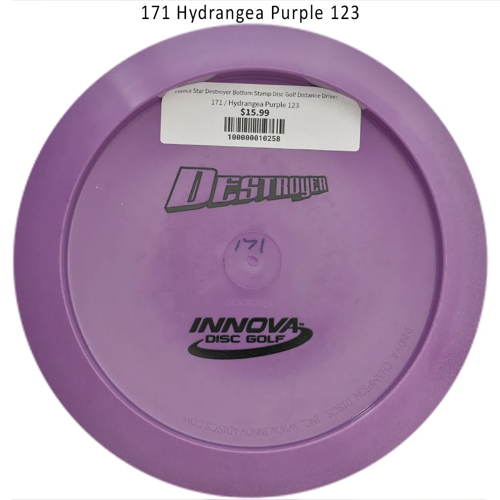 Innova Star Destroyer Bottom Stamp Disc Golf Distance Driver