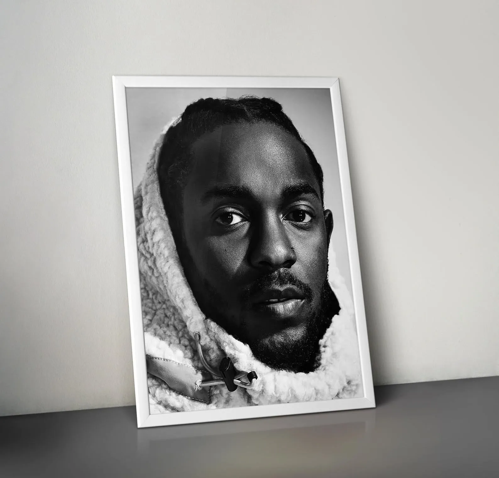 Kendrick Lamar Poster, Hip Hop Poster, Damn Home Decor, Music Poster, Rap Wall Art, Custom Poster, Canvas Poster, Rolled Canvas, Wall Art