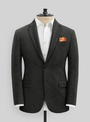 Light Weight Hamburg Charcoal Tweed Jacket