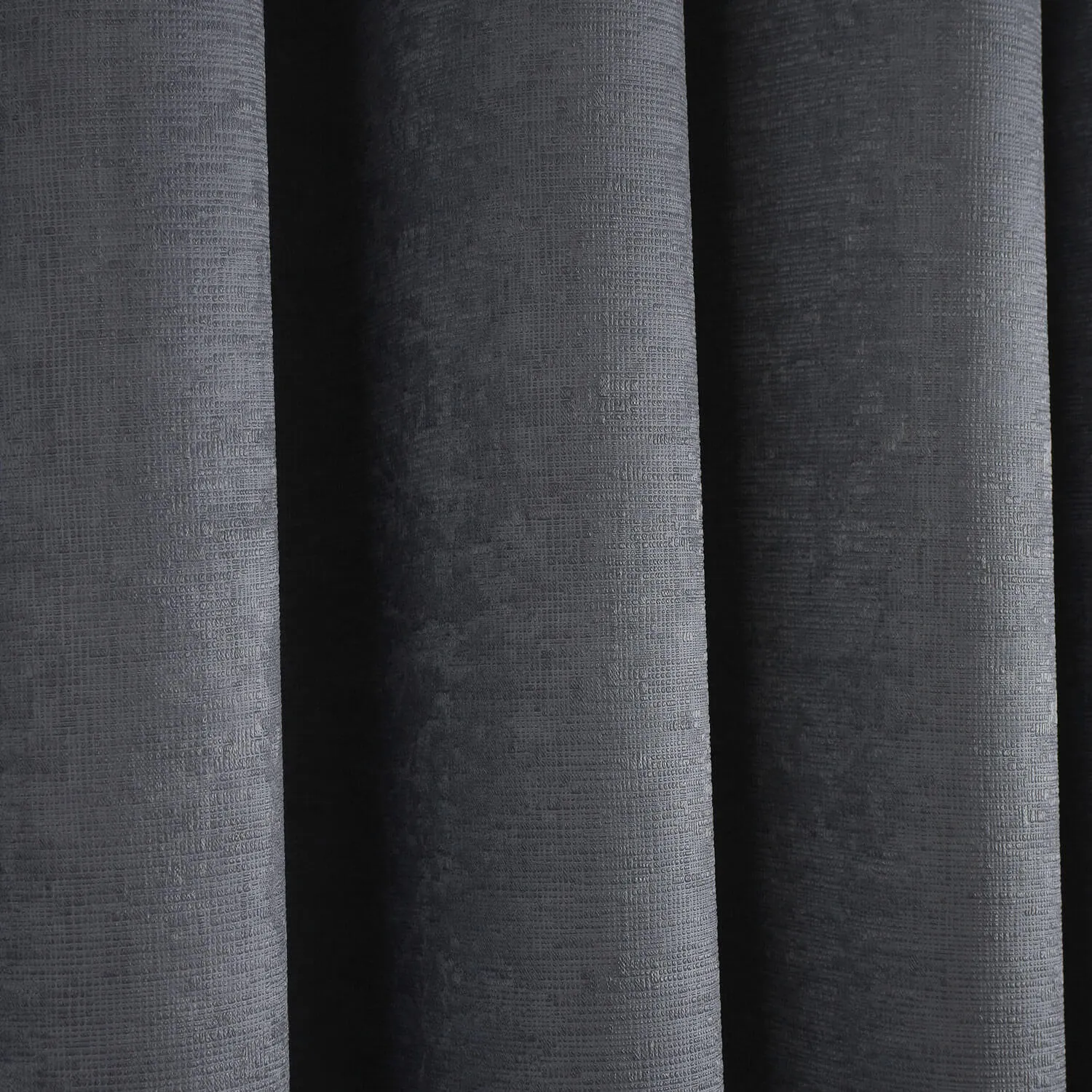 Luna Dim Out Eyelet Curtains - Grey - 66x72