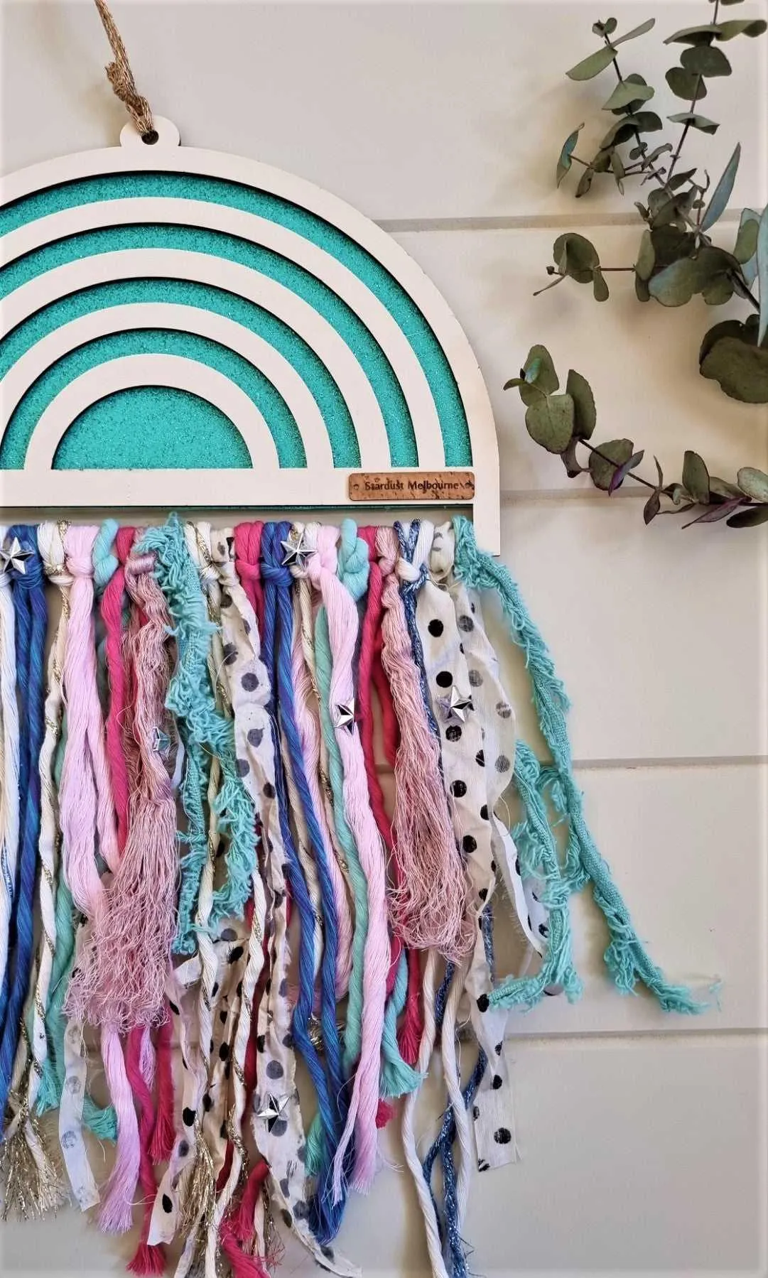 Macrame Rainbow Frame Fun and Creative Wall Hanging | Rainbow Decor