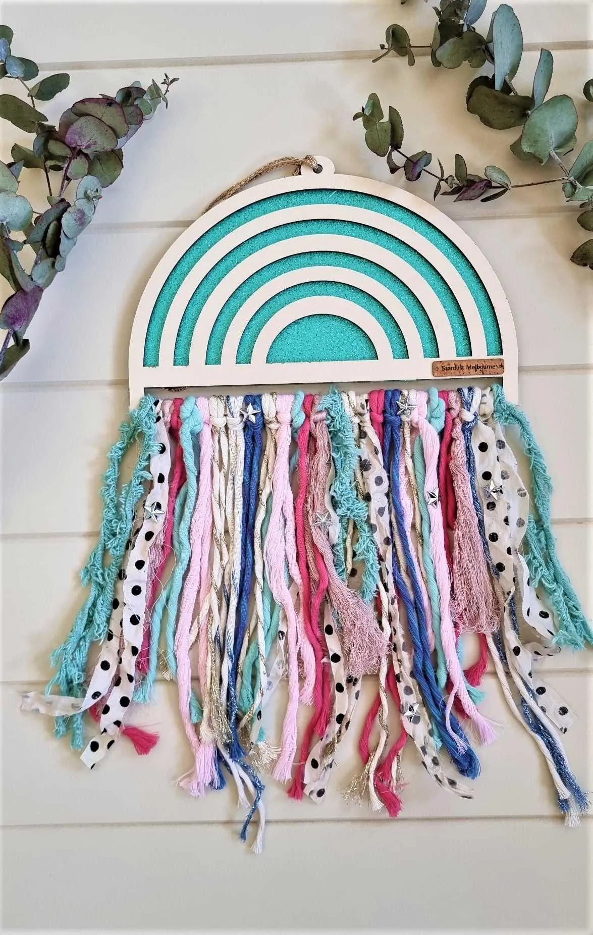 Macrame Rainbow Frame Fun and Creative Wall Hanging | Rainbow Decor