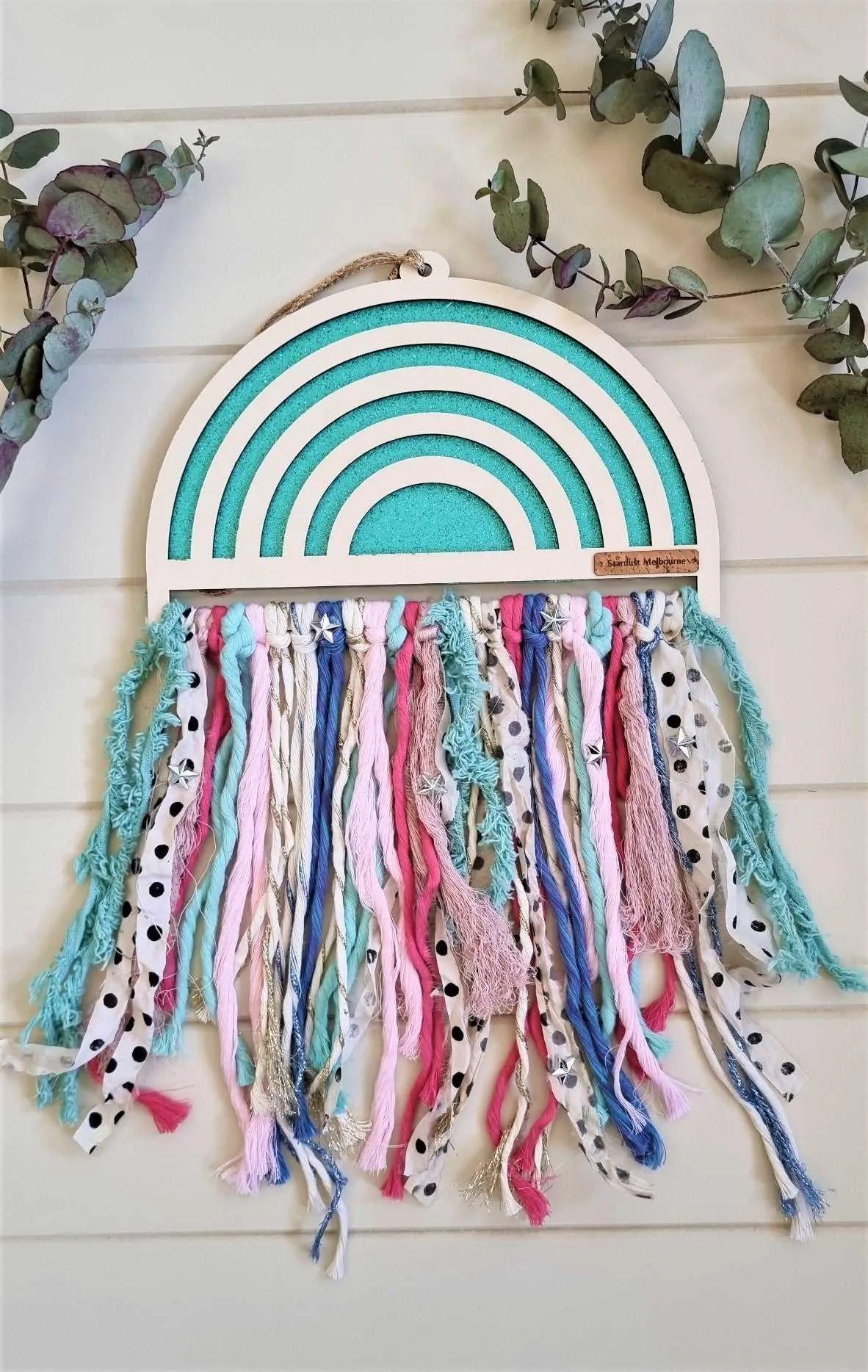 Macrame Rainbow Frame Fun and Creative Wall Hanging | Rainbow Decor