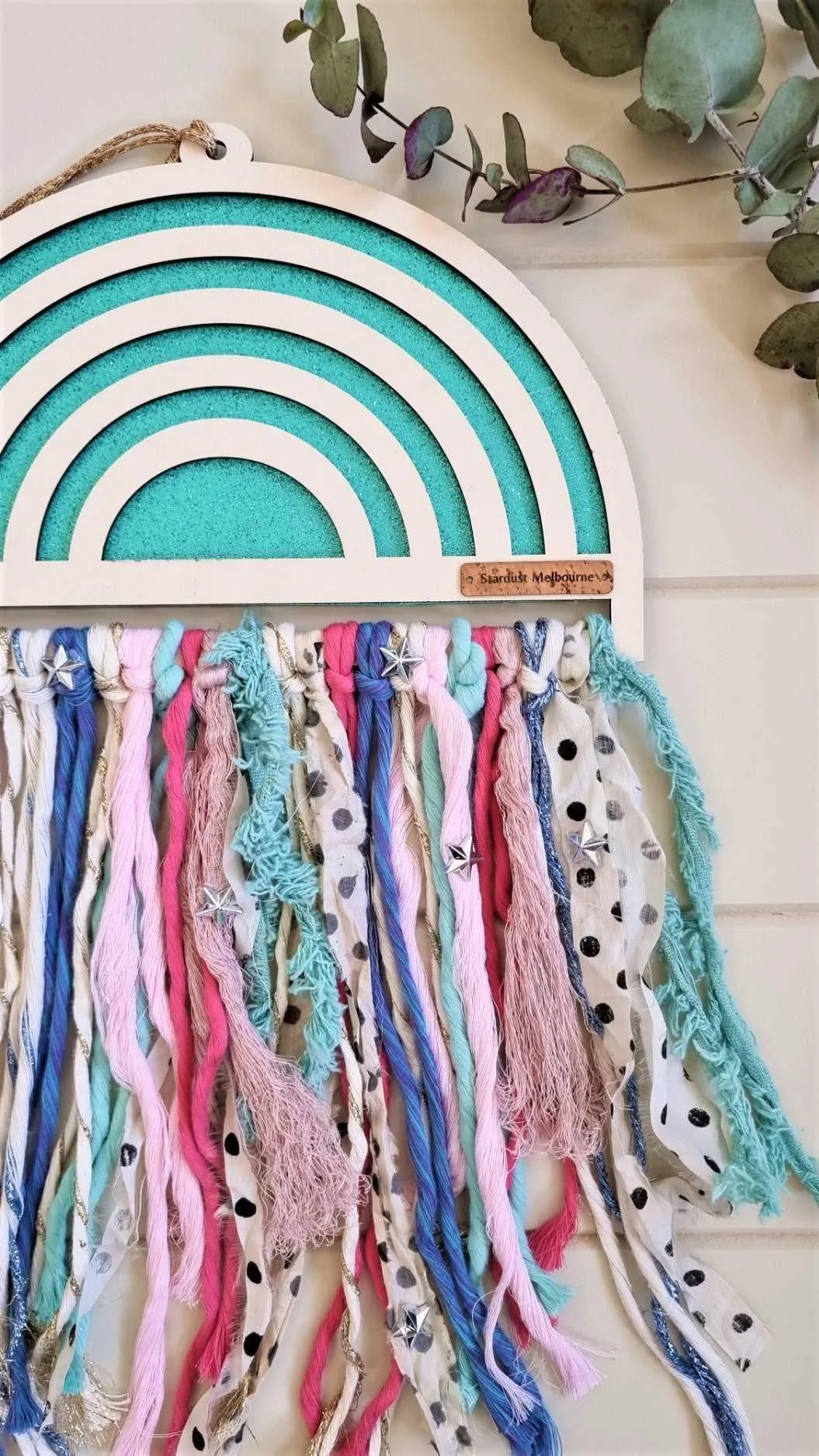 Macrame Rainbow Frame Fun and Creative Wall Hanging | Rainbow Decor