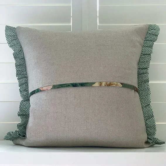 Matilda Linen vintage cushion cover