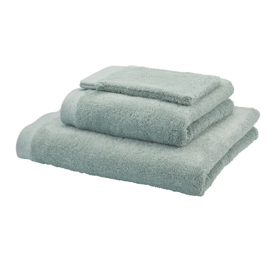 Milan Pima Cotton Bath Towel Range Mist Green