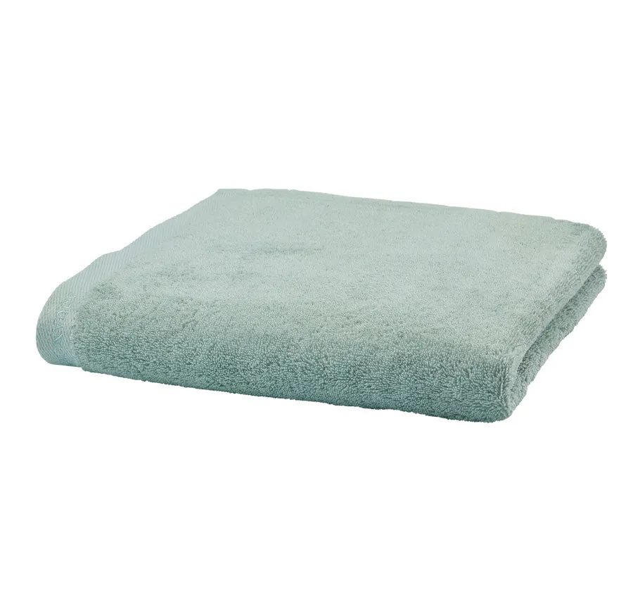 Milan Pima Cotton Bath Towel Range Mist Green